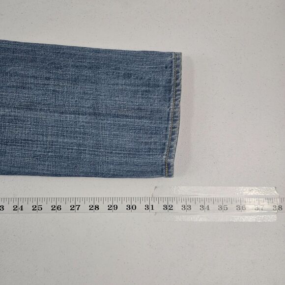Levi's 501 button fly jeans blue 29x32 denim light‎ wash 5002 - Picture 8 of 13